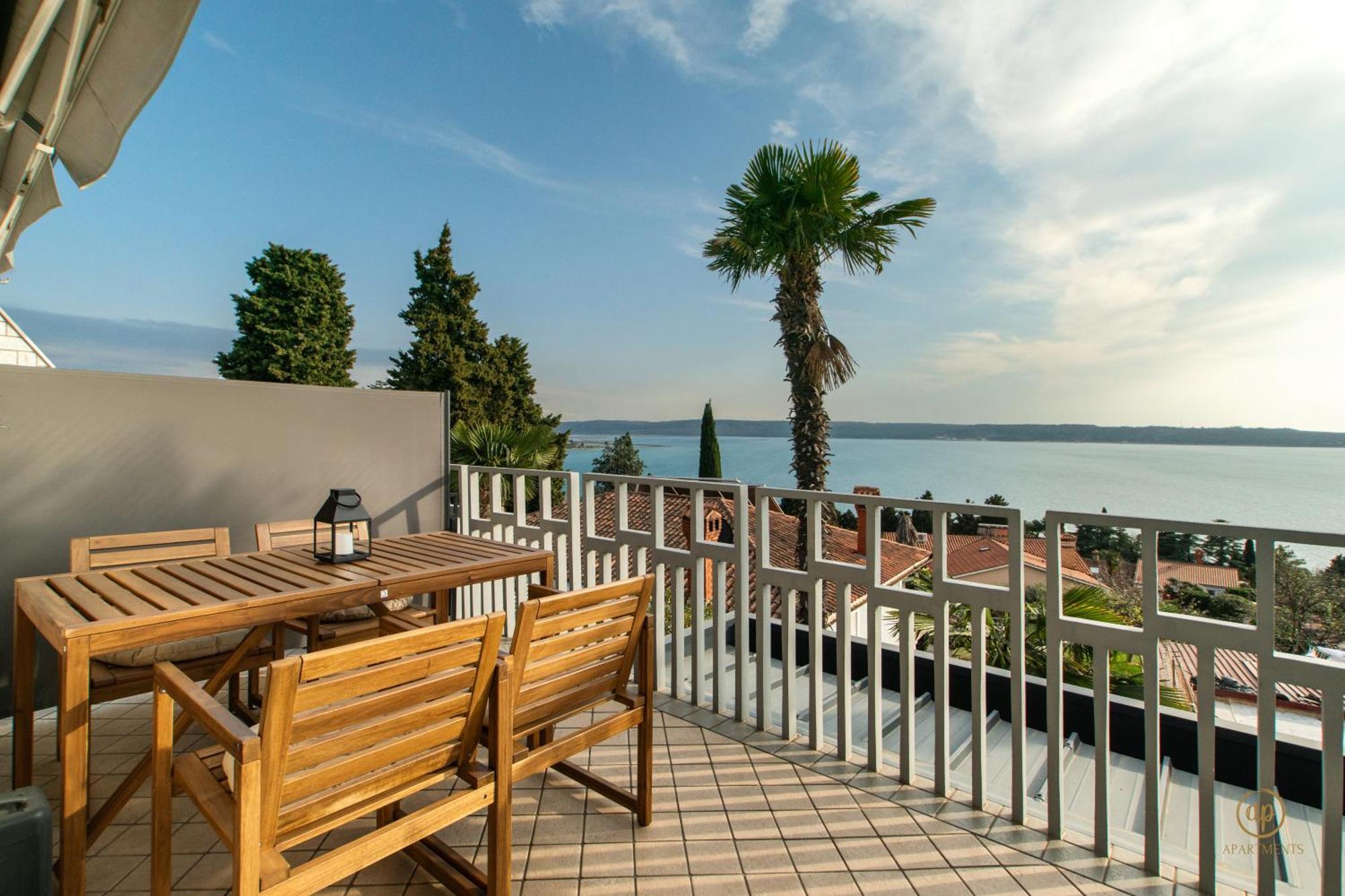 Aria Superior Apartment, Seaview & Wellness Portorož Eksteriør bilde